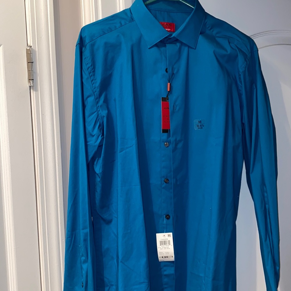 Alfani long sleeve dress shirt 34/35 sleeve